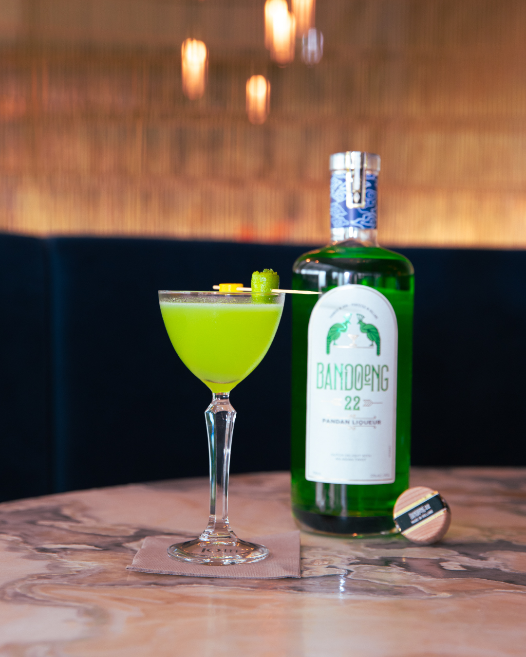 Bandoeng'22 Pandan Liqueur Cocktail